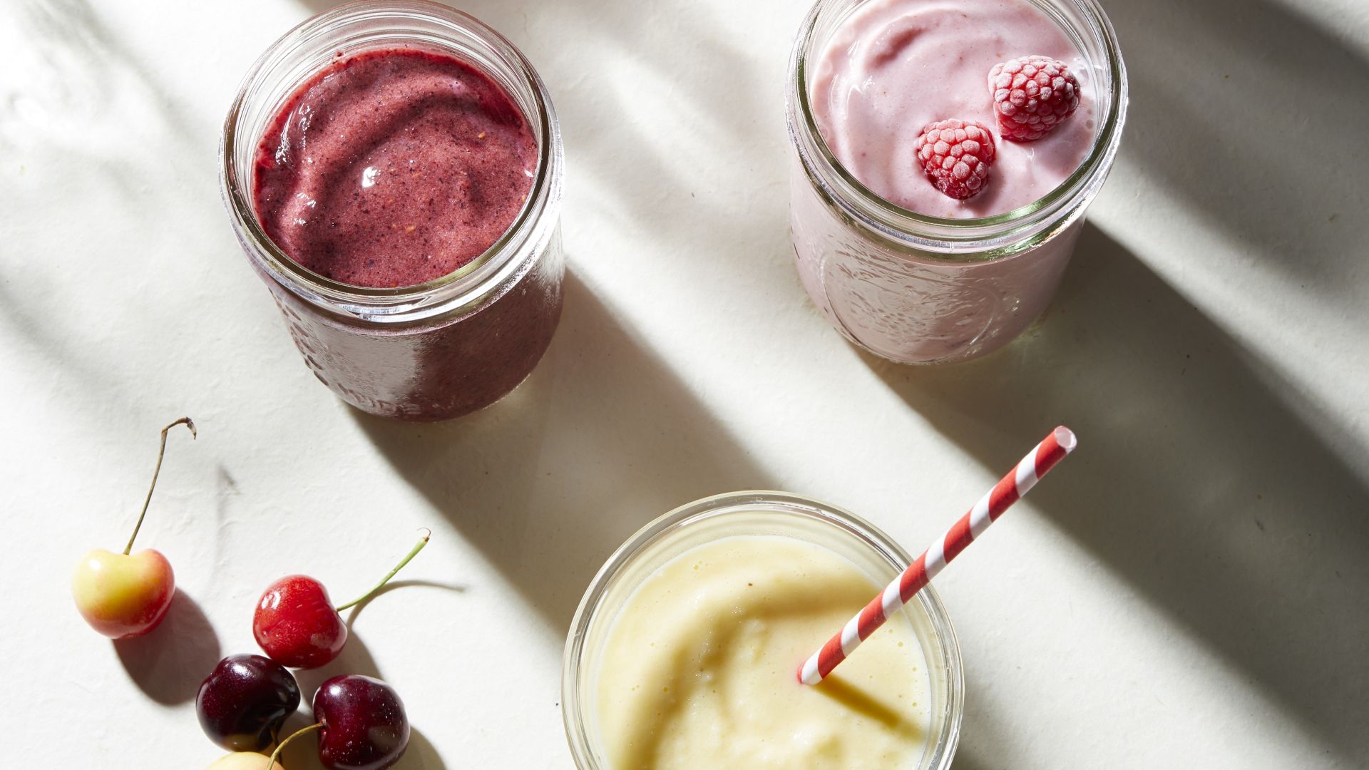 Verschiedene Smoothies