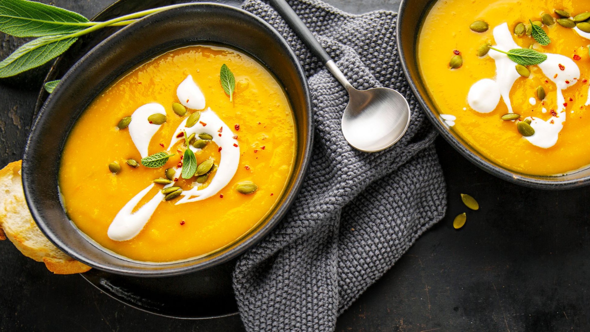 Kürbis-Karotten-Suppe